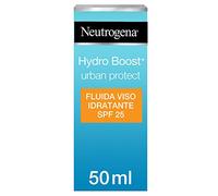 Neutrogena Hydro Boost, Fluida Viso SPF25, Idratante, con Acido Ialuronico e con Protezione Solare, Antiossidanti, Vitamina C, 50ml