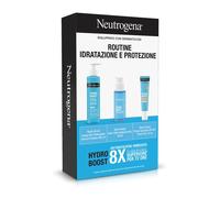 Neutrogena Idratazione e Protezione Hydro Boost Detergente 200 ml + Siero 30 ml + Fluido SPF50 15ml