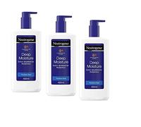Neutrogena Norwegean - Lozione idratante per il corpo con formula norvegese, 3 X 400 ml
