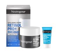 Neutrogena Rapid Respa Renol Pro + Night Cream Face Idratanti Anti-invecchiamento Cream 1,7 oz + dimensione di prova Idro Boost detergente per il vis