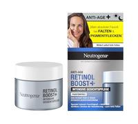 Neutrogena Retinol Boost+, crema idratante per il viso intensiva (50 ml) senza profumo e crema anti età, per una pelle più liscia e dall'aspetto più giovane