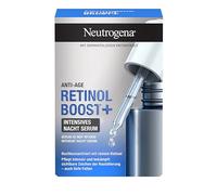 Neutrogena Retinol Boost+ siero intensivo notturno (30 ml), siero anti-età altamente concentrato con retinolo per pelli più giovani e sane