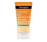 Neutrogena - Scrub viso trasparente e difesa, 150 ml