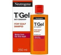Neutrogena T/Gel forte, shampoo antiforfora contro prurito intenso, 250 ml