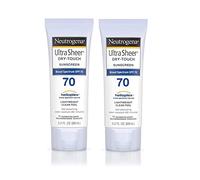 Neutrogena Ultra Sheer Dry-Touch Sunscreen, SPF 70, 3 Ounces (Pack of 2) by Neutrogena