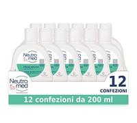 Neutromed, Detergente Intimo Freschezza con Complesso Protezione Attiva, Azione Antibatterica, Confezione da 12 flaconi da 200ml