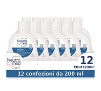 Neutromed, Detergente Intimo Uomo con Complesso Protezione Attiva, Azione Rinfrescante, Confezione da 12 flaconi da 200ml