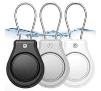 NEUTYPECHIC 3 Pezzi per Airtag Porta Chiave, Porta Chiave per Airtag Anti Graffi, Protezione Portatile per Airtag, Prova dell'acqua per Airtag Custodia per Bambini, Chiavi, Borse, Animali, Auto
