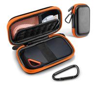 NEUTYPECHIC Custodia Rigida per SanDisk Extreme Pro, EVA Resistente Custodia Hard Disk 500 GB, 1TB, 2TB, Portatile Disco Esterno Viaggio Protettiva con Scomparti Interni, per SSD HDD