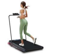 NEUTYPECHIC Tapis roulant per casa con corrimano, Walking Pad silenzioso con indicatore LED e app Bluetooth, tapis roulant scrivania con inclinazione, 2,5 HP Under Desk, piccolo Treadmill for Home 8
