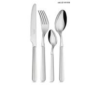 NEVA BISTROT COLOR servizio tavola set posate 24pz tinta unita colore A SCELTA