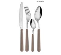 NEVA BISTROT COLOR servizio tavola set posate 24pz tinta unita colore A SCELTA