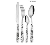 NEVA BISTROT DECOR collezione CHINA ROSES posate servizio 24pz colore A SCELTA