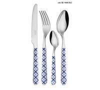 NEVA BISTROT DECOR collezione OPTICAL posate tavola set 24pz colore A SCELTA
