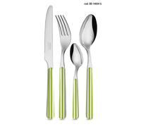 NEVA BISTROT DECOR collezione STRIP posate tavola servizio 24pz colore A SCELTA