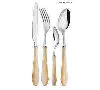 NEVA collezione VENEZIA posate tavola set 24pz effetto perlato colore A SCELTA