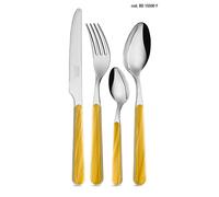 NEVA NATURAL INSPIRATION serie LEGNO COLORATO posate tavola 24pz colore A SCELTA