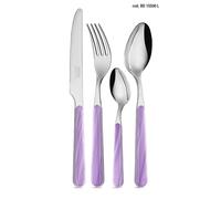 NEVA NATURAL INSPIRATION serie LEGNO COLORATO posate tavola 24pz colore A SCELTA