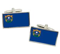 Nevada Bandiera USA Gemelli IN Cromata Scatola Regalo