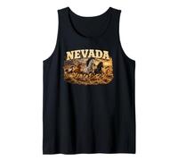 Nevada Cavalli Selvaggi del Deserto Canotta