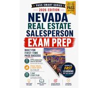 Nevada Real Estate Salesperson Exam Prep: Visual Study Guide: 375 Practice Questions, Nevada License Law, Exam Traps, 7-Day & 48-Hour Plans