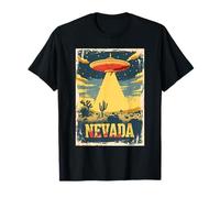 Nevada UFO Deserto Paesaggio Extraterrestre Maglietta