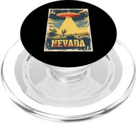 Nevada UFO Deserto Paesaggio Extraterrestre PopSockets PopGrip per MagSafe