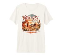 Nevada Valle del Fuoco Nevada Valley of Fire State Maglietta Premium