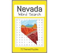 Nevada Word Search Puzzle Book: Easy To Read Word Find