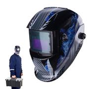 Nevalerra cappa oscurante automatica, casco da saldatura con oscuramento automatico, impostazioni 'ombra, vestibilità leggera, comoda, ideale per saldatura ad MIG-Wig, Metallvera