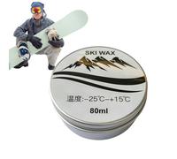 Nevalerra da sci per snowboard - Pasta portatile per tutte le temperature, formula per climi freddi, kit di manutenzione per piste, halfpipe, piste da montagna, principianti