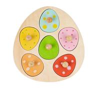 Nevalerra Forme in legno | Attività educativa in legno da abbinare e classificare, classificatore di forme, regalo per calzini, viaggi, scuola, aula, bambini