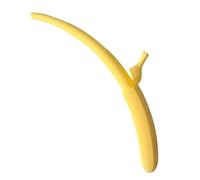 Nevalerra Giocattolo Banana Fidget - Movimento Estensibile e Antistress, Finitura Gialla Stampata in 3D, Azione telescopica e Retrattile | Polimero Resistente agli Urti per Eventi Cosplay