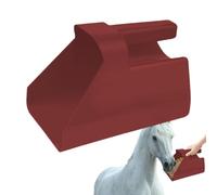 Nevalerra Horse Food Shovel, pala per cereali, paletta per trasferimento, paletta per bestiame, cucchiaio per alimenti impilabile con marchio di misurazione per allevatori e allevatori