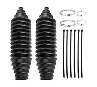 Nevalerra Manicotto interno per barra di accoppiamento, manicotto per cremagliera dentata - Protezione impermeabile in silicone per cremagliere e pignoni - Manicotto a soffietto per cambio sterzo