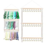 Nevalerra Organizzatore Di Fiocchi | Gancio Per,Porta Per Capelli - Per Forcine Code E Scrunchies A Parete O Armadio Stanza Bambini