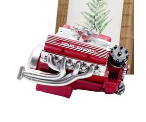 Nevalerra Pezzo di visualizzazione per motori modello - kit di modellini in metallo | decorazione per famiglia adolescenti adulti a casa lezioni Questo modello forma reale grazie alla meccanica mobile