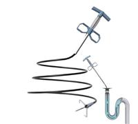 Nevalerra Strumento per rimuovere gli intasamenti dello scarico dei capelli, a 4 artigli, pieghevole, a , resistente, per rimuovere gli intasamenti dello scarico del , per doccia, WC