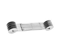 Nevalerra Tagliapasta a rullo, tagliapasta per pasta, utensile ruota, rotella regolabile per ravioli, tagliapasta per cuocere torte, waffle, lasagne
