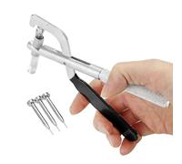 Nevalerra Utensile da taglio per chiavi | Utensile pieghevole ergonomico multifunzionale antiscivolo con 3 perni - Taglierina per chiavi auto - Per interni esterni marini moto camion barca riparazione