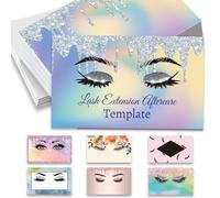 Nevaou Biglietti da visita personalizzati personalizzati con logo, biglietti da visita personalizzati stampabili, 1000/500/200/100 pezzi, double-face, impermeabili