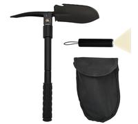 Neve Auto Pieghevole Borsa Acciaio Vanga Multifunzione Zappa Sega Campeggio Pala