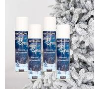 Neve Spray Floccata, Spray Decorativo, Natale, Albero, decorazioni Natalizie - Set di 4 Pezzi da 150 ml Nataluna - Amami BEAUTY