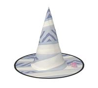 Neve tumulo di Halloween streghe cappelli strega strega copricapo cappello mago accessori costume cosplay per feste in maschera pieghevole 2 pezzi