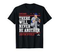 Never Be Another Justin Steele Chicago Baseball MLBPA Maglietta