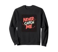 Never Catch Me Costume per gli amanti del vestito dichiarazione Felpa
