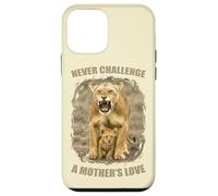 Never Challenge a Mother's Love - Leonessa con amore per la madre Custodia per iPhone 12 mini