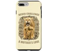 Never Challenge a Mother's Love - Leonessa con amore per la madre Custodia per iPhone 7 Plus/8 Plus