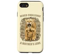 Never Challenge a Mother's Love - Leonessa con amore per la madre Custodia per iPhone SE (2020) / 7 / 8