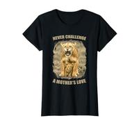 Never Challenge a Mother's Love - Leonessa con amore per la madre Maglietta